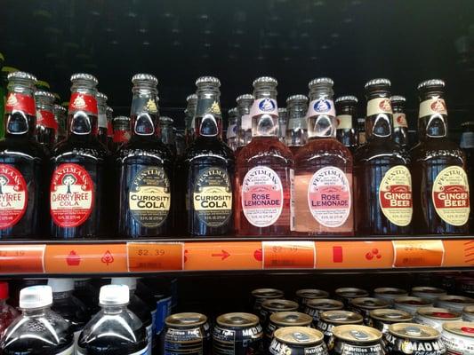 They have fentimans drinks. I love these drinks..at a gas station!