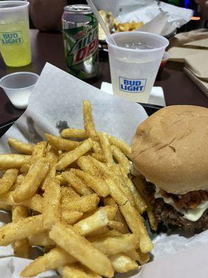 The Ranch Bowl Burger