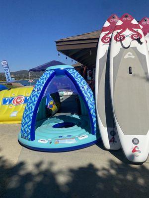 Jumbo party floats for rent and Paddleboard rentals!!!