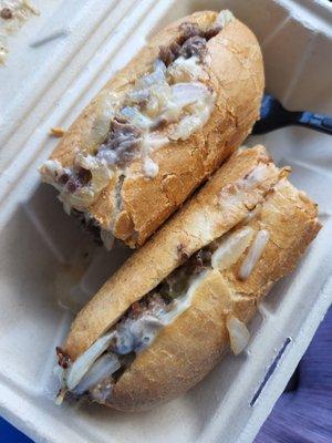 Philly cheesesteak