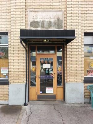 The front entrance is the old Estacada State Bank, which no longer exist.