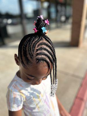 Kid's Braided Style w/ Accessories