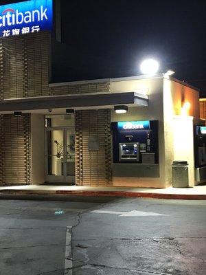 Well lit walk-up ATMs