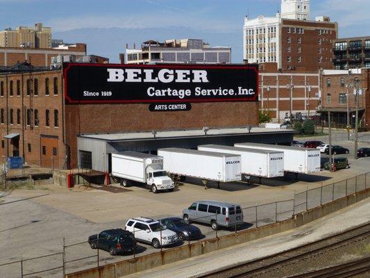 View of Belger Arts Center from Main Street