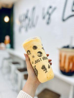 Mango Creme Brulee Milk Frostie