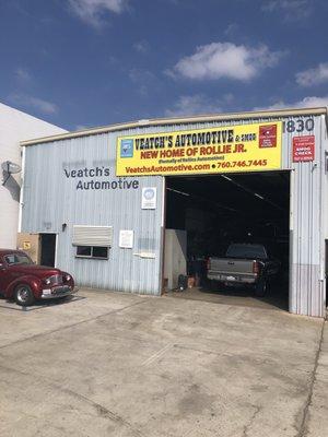 Rollie recently moved next door to Veatch's Automotive.   Same great service at the same reasonable price.