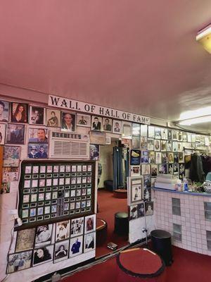 Walls of fame