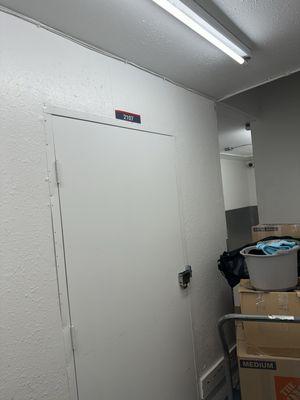 "This is how my reserved unit at Public Storage looked, but it was locked with someone else's lock, and I couldn't access it."