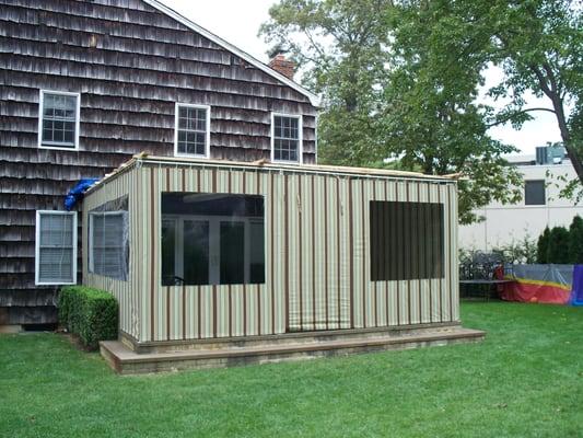 Sukkah Outside View