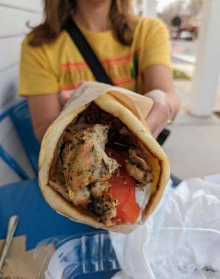 Chicken gyro