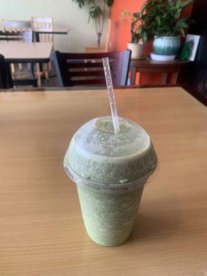 House special smoothie (added spinach)