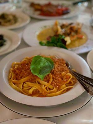 Fettuccine Bolognese (meat) Sauce