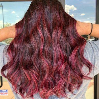 Some berry beautiful enough to sink your teeth into!  I never knew my hair could look like this!!!