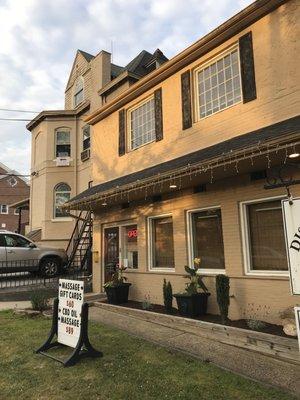 View from corner of Baltimore Ave and Lemon Street