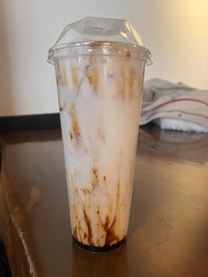 Brown sugar boba tea