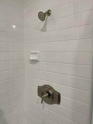 New shower valve install