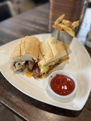 Bulgolgi Cheesesteak Sammy & Wagyu Fries