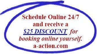 Schedule Online and receive a $25 discount.