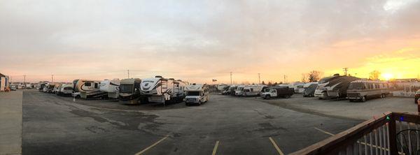 View of our lot.