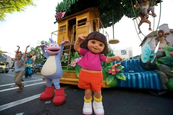 Universal's Superstar Parade - Dora, The Explorer Pre-Show