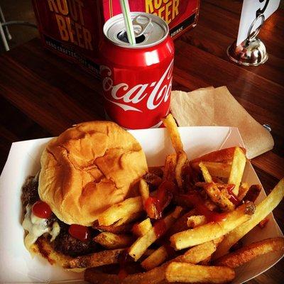 Tasty burgers and AWESOME FRIES! Done the right way.