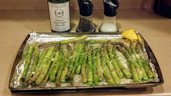 Bariani Extra Virgin Olive Oil and Asparagus