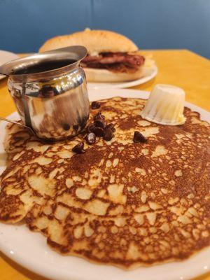 1/2 Chocolate Chip Pancakes (2)