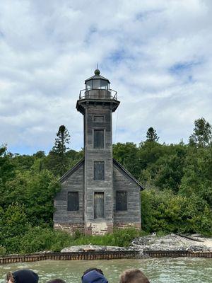 One of the lighthouses you will see