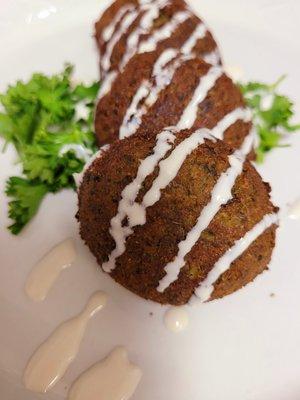 Homemade Falafel.