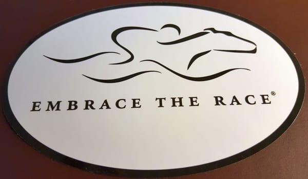 Embrace the Race official logo for the Horse Racing Lifestyle in Saratoga Springs, NY