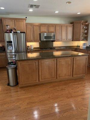 I cleaned this kitchen