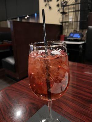 Cranberry cocktail