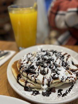 Oreo pancakes