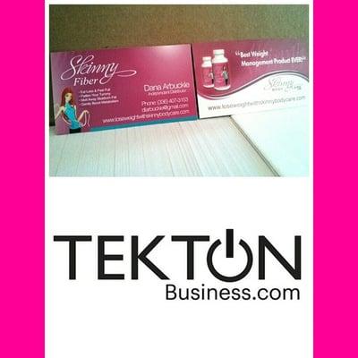 Skinny Body Care Business Cards we printed for a customer.