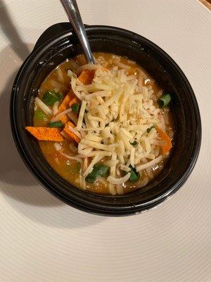 Green Chile chicken soup