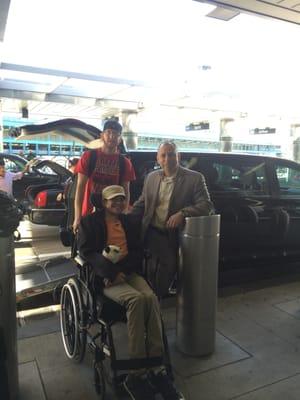 Saying Goodbye to Aaron, Austin & Tyler at LGA