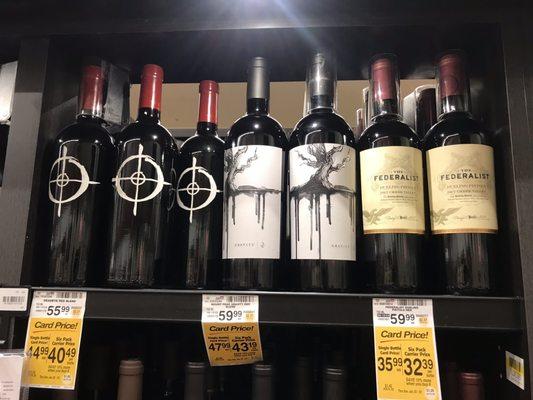 I thought this wine selection was excellent