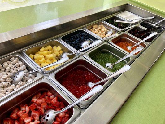 Fresh fruit your thing?? Check out our Chill Bar!