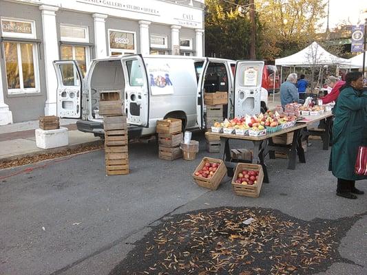 Apples & Cider - over 7 different varieties, grown locally.