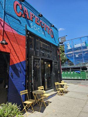 Exterior of Cafecito Social