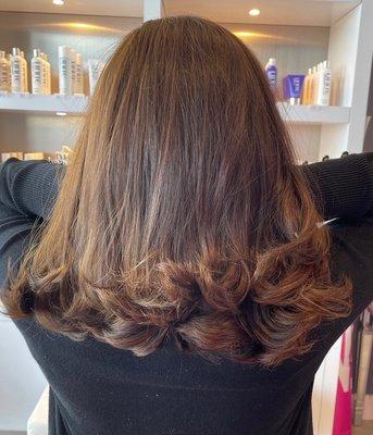 Our Redcarpet or classic blow out.