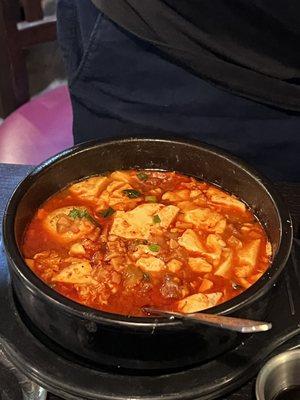 Soondubu Cheegae beef