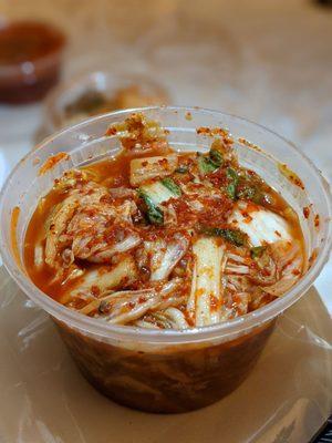 16oz kimchi - $4.00