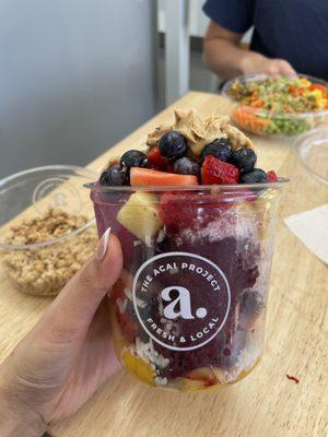 Own açaí bowl