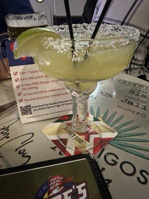 House margarita ($8.25 on 2/10/2023)