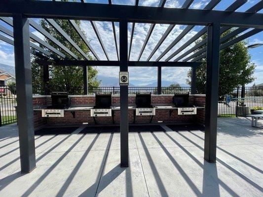 Enjoy a grilling area at ICO Mayfield Apartments in Pleasant Grove, Utah