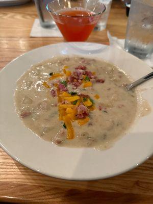 Baked potato soup