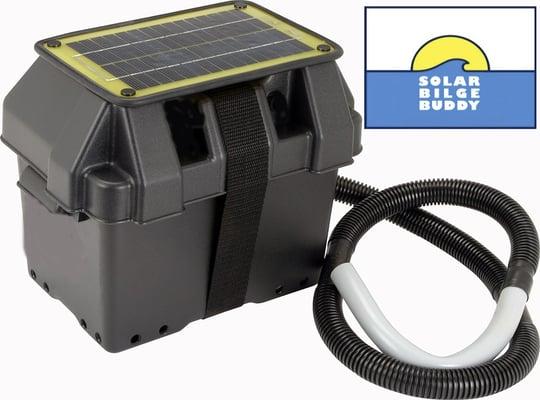 NO LONGER AVAILABLE - Solar Bilge Buddy-are you looking for a way to bail out your dinghy automatically?