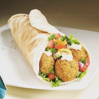 Falafel wrap