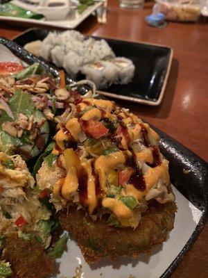 Avocado Bomb and Philadelphia Roll